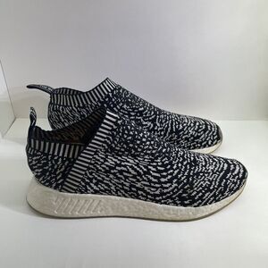 Adidas Boost Mens Sz 13 NMD City Sock 2 Zebra‎ Slip On Shoes